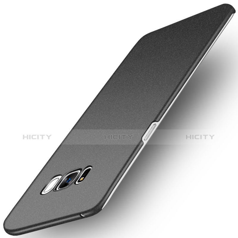 Funda Dura Plastico Rigida Fino Arenisca para Samsung Galaxy S8 Negro