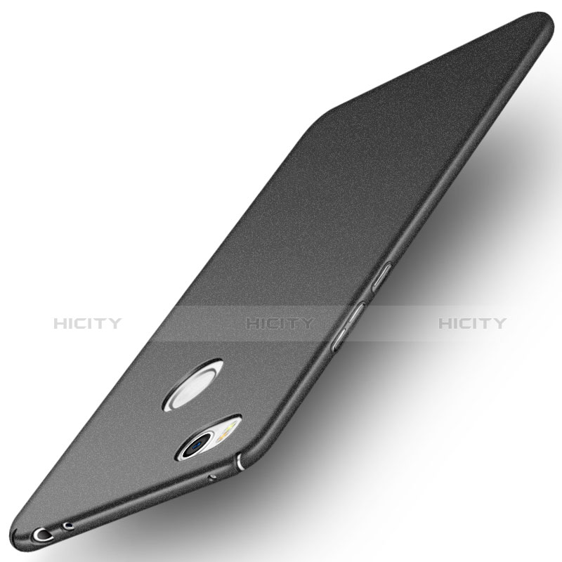 Funda Dura Plastico Rigida Fino Arenisca para Xiaomi Mi 4S Negro