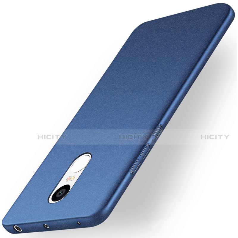 Funda Dura Plastico Rigida Fino Arenisca para Xiaomi Redmi Note 4 Azul