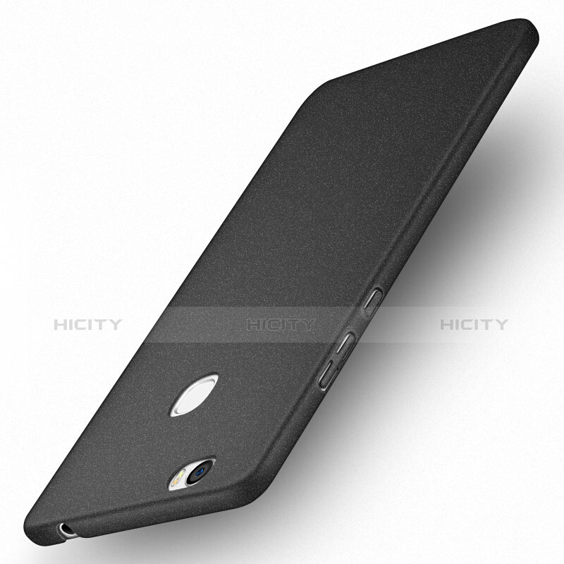 Funda Dura Plastico Rigida Fino Arenisca Q01 para Huawei Honor V8 Max Negro