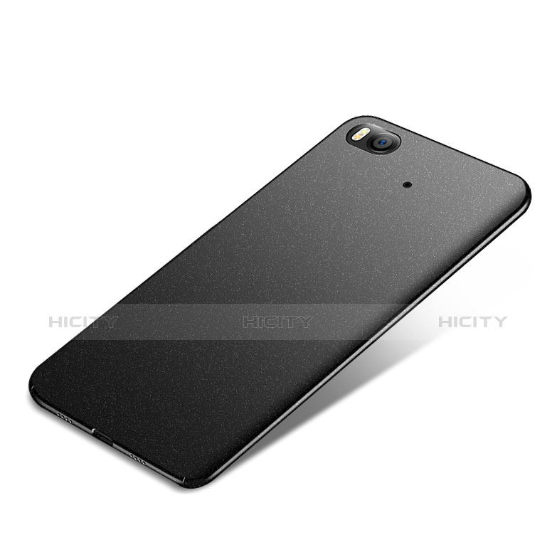 Funda Dura Plastico Rigida Fino Arenisca Q02 para Xiaomi Mi 5S 4G Negro