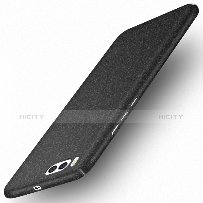 Funda Dura Plastico Rigida Fino Arenisca Q02 para Xiaomi Mi 6 Negro