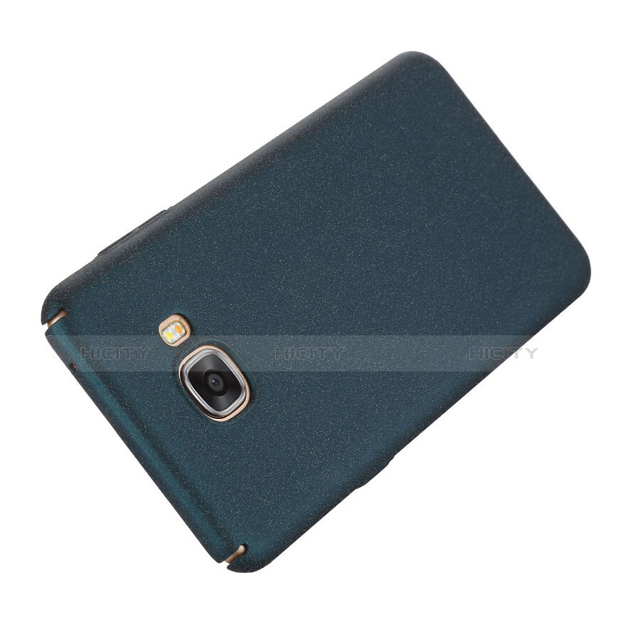 Funda Dura Plastico Rigida Fino Arenisca R01 para Samsung Galaxy C5 SM-C5000 Azul