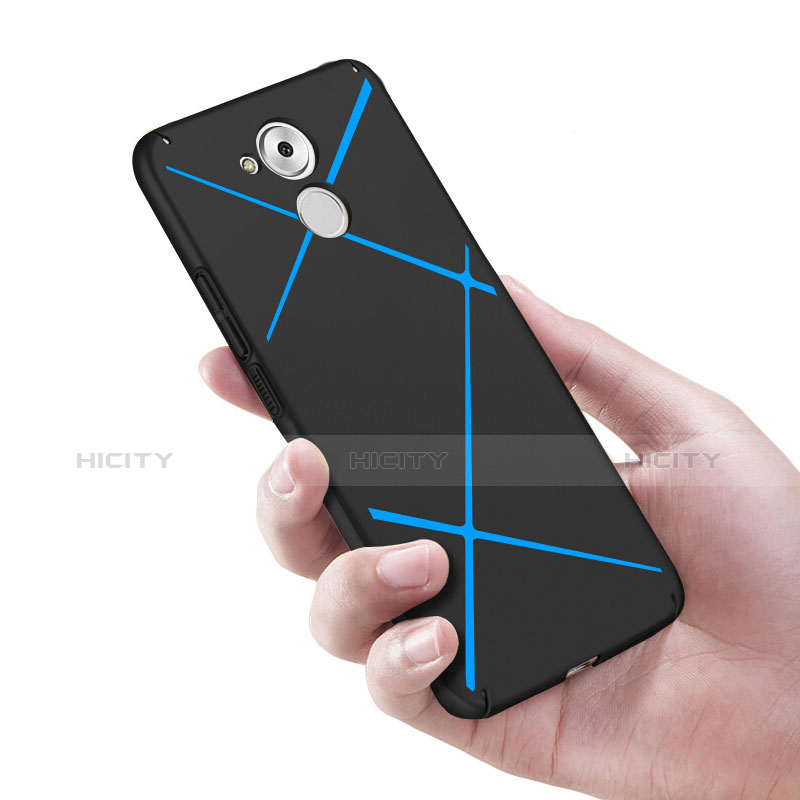 Funda Dura Plastico Rigida Line para Huawei Honor 6C Negro