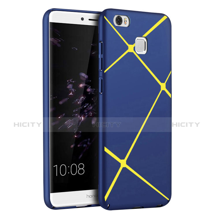 Funda Dura Plastico Rigida Line para Huawei Honor Note 8 Azul