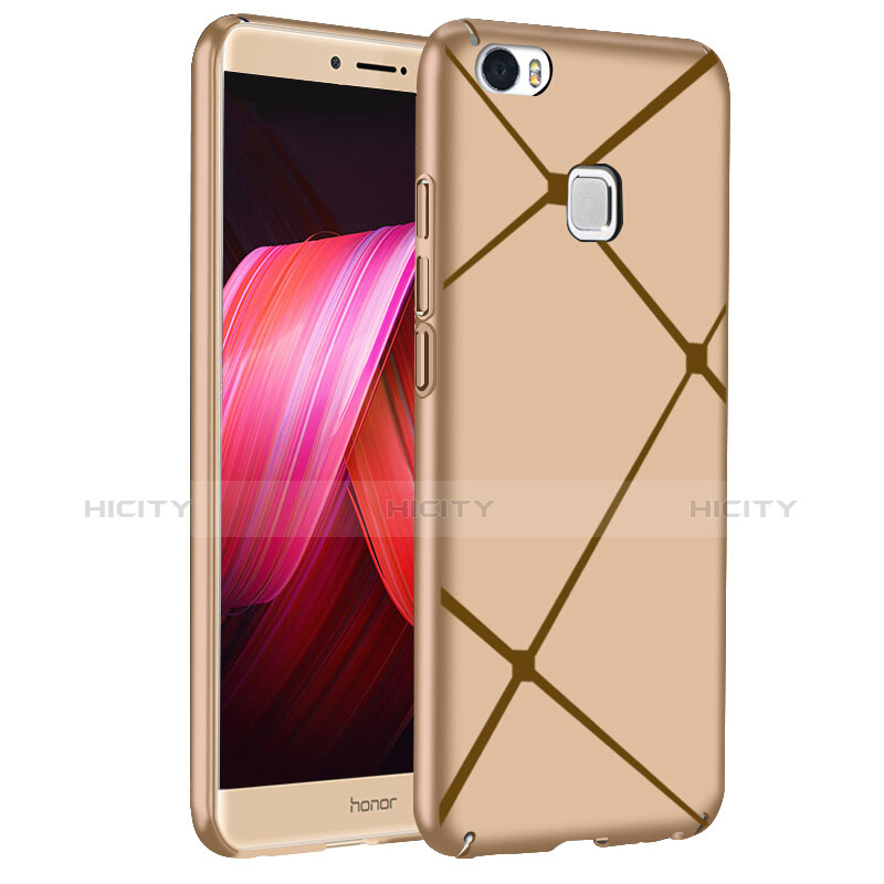 Funda Dura Plastico Rigida Line para Huawei Honor Note 8 Oro