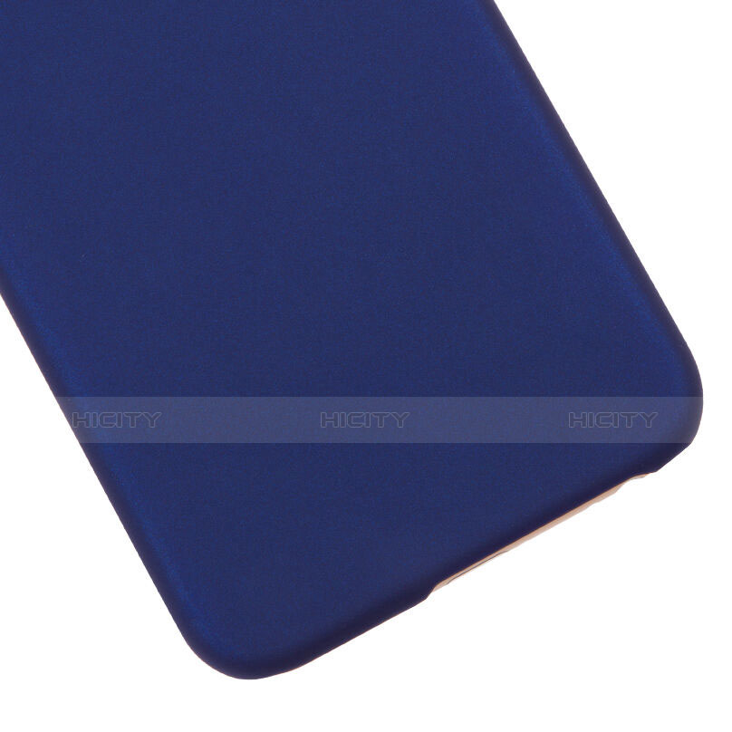 Funda Dura Plastico Rigida Mate con Agujero para Apple iPhone 6S Azul