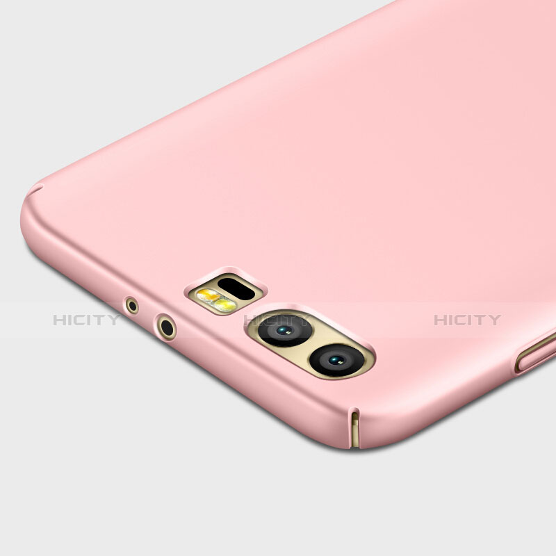 Funda Dura Plastico Rigida Mate con Anillo de dedo Soporte para Huawei Honor 9 Rosa