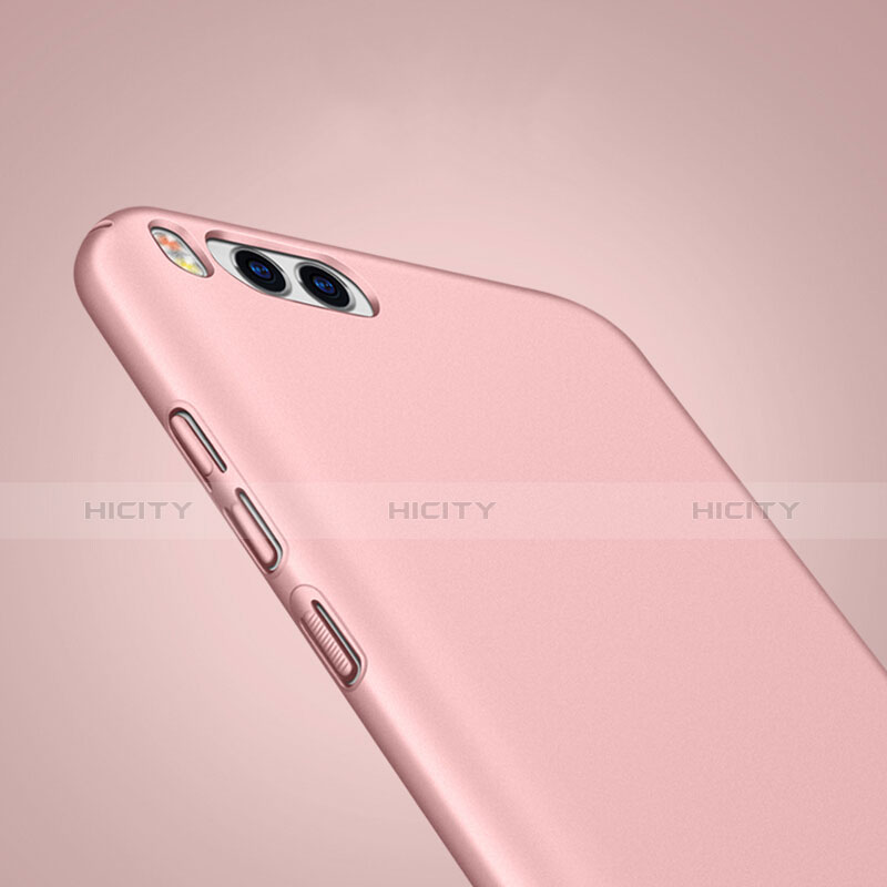 Funda Dura Plastico Rigida Mate con Anillo de dedo Soporte para Xiaomi Mi 6 Rosa