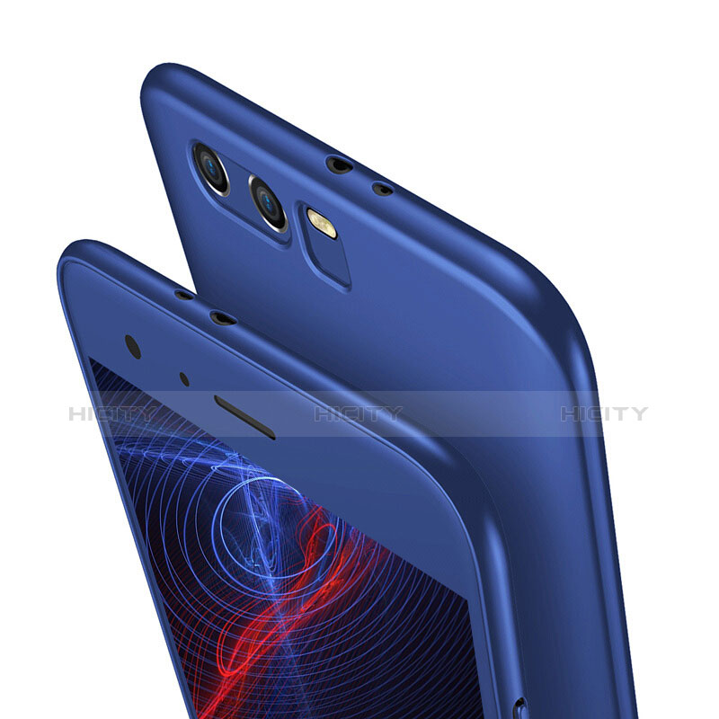 Funda Dura Plastico Rigida Mate Frontal y Trasera 360 Grados para Huawei Honor 9 Azul