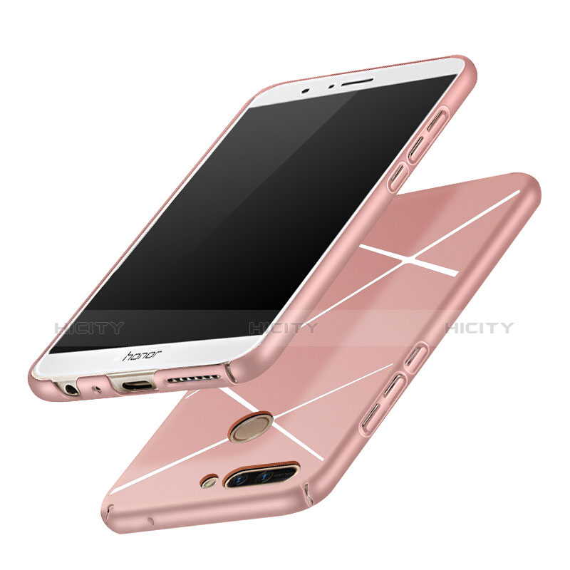 Funda Dura Plastico Rigida Mate Line para Huawei Honor 8 Pro Oro Rosa