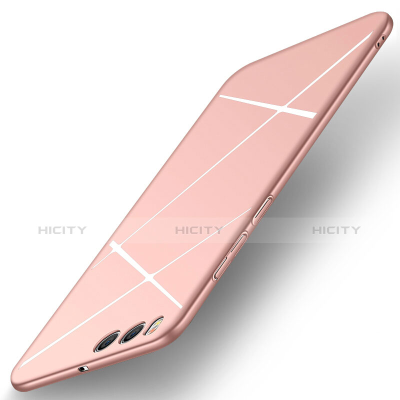 Funda Dura Plastico Rigida Mate Line para Xiaomi Mi Note 3 Oro Rosa