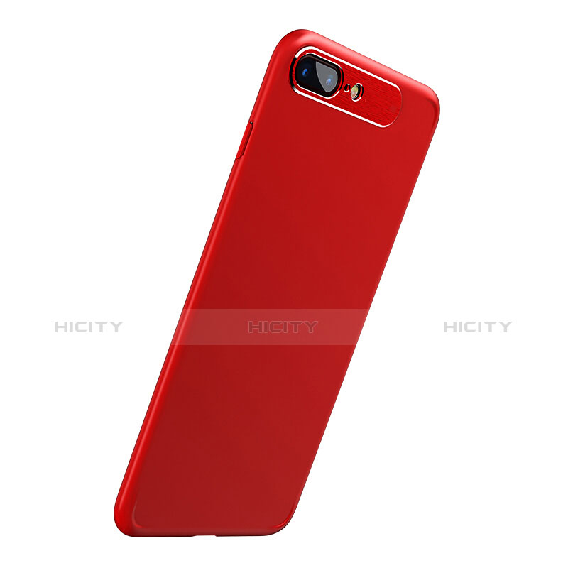 Funda Dura Plastico Rigida Mate M01 para Apple iPhone 8 Plus Rojo