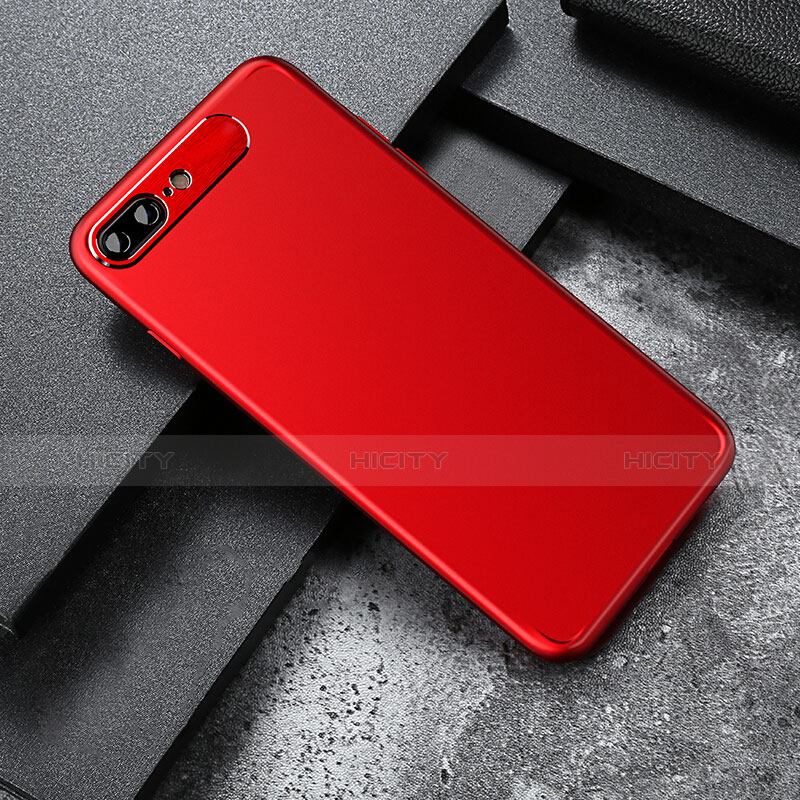 Funda Dura Plastico Rigida Mate M01 para Apple iPhone 8 Plus Rojo