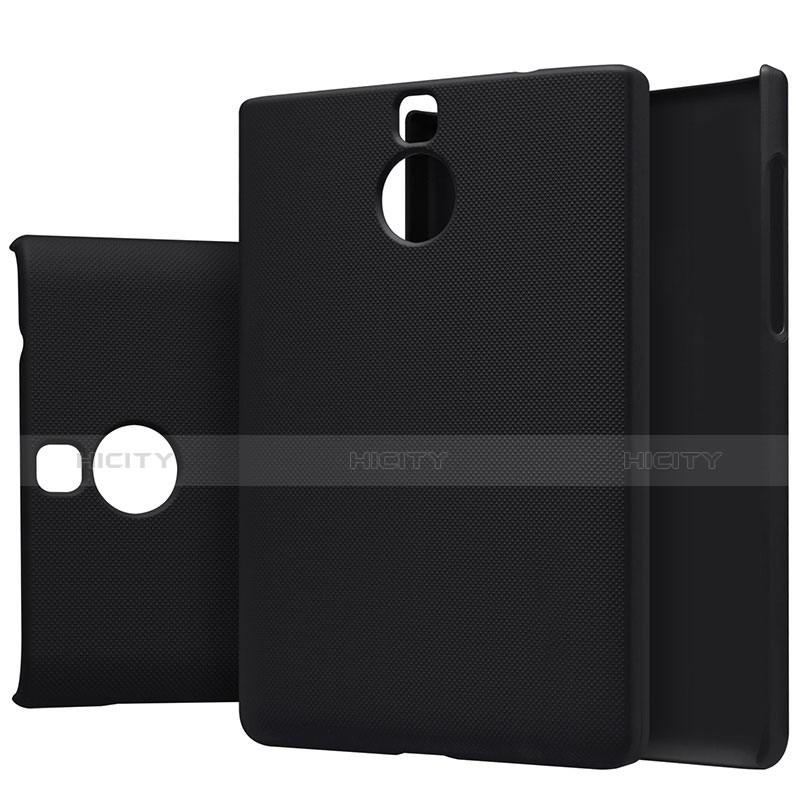 Funda Dura Plastico Rigida Mate M01 para Blackberry Passport Silver Edition Negro