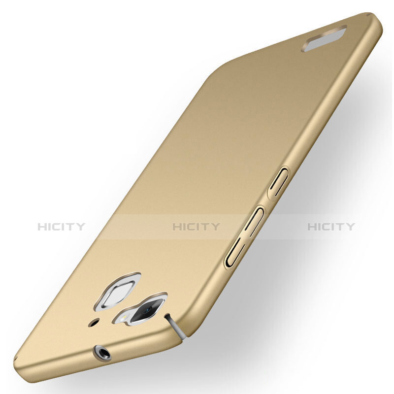 Funda Dura Plastico Rigida Mate M01 para Huawei Enjoy 5S Oro