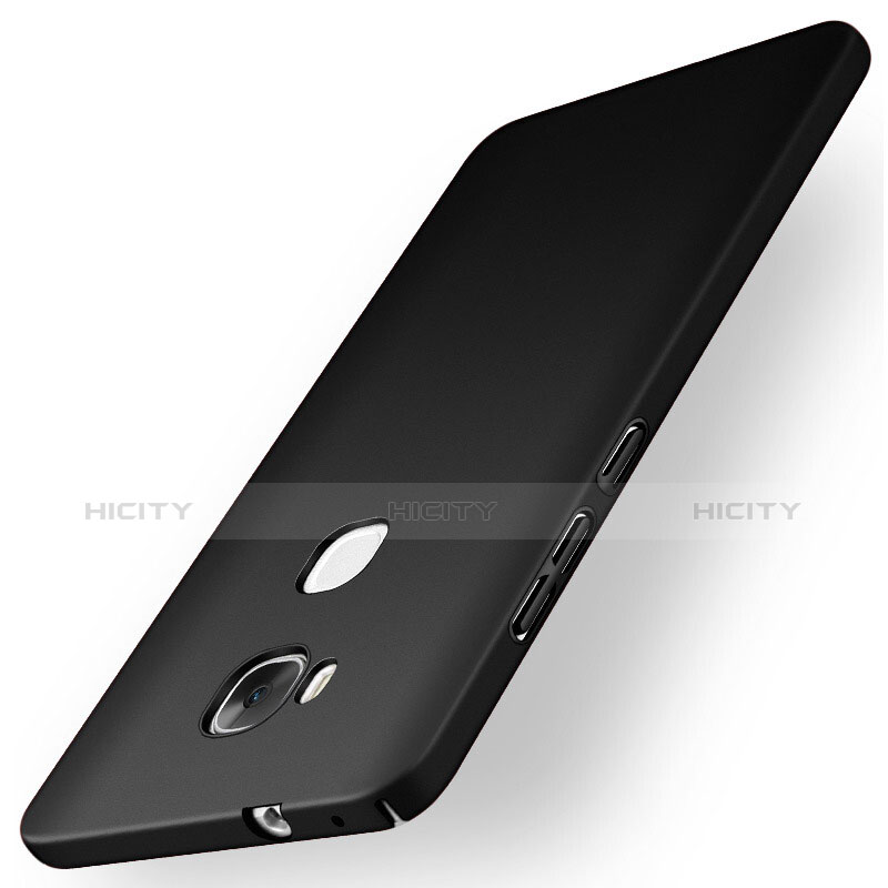 Funda Dura Plastico Rigida Mate M01 para Huawei Honor 5X Negro