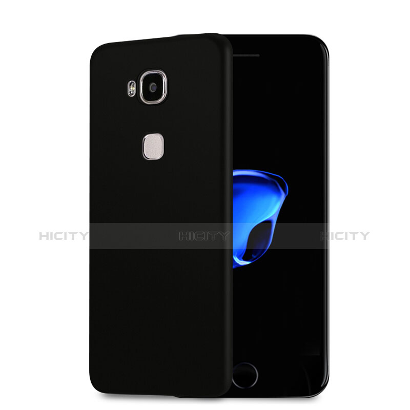 Funda Dura Plastico Rigida Mate M01 para Huawei Honor X5 Negro