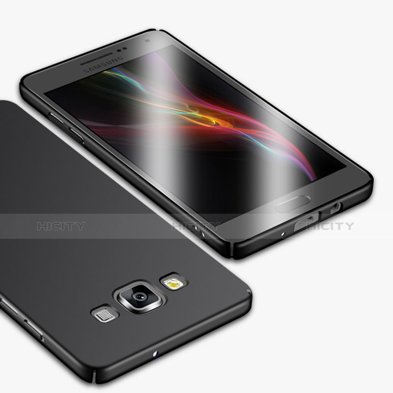 Funda Dura Plastico Rigida Mate M01 para Samsung Galaxy A5 SM-500F Negro