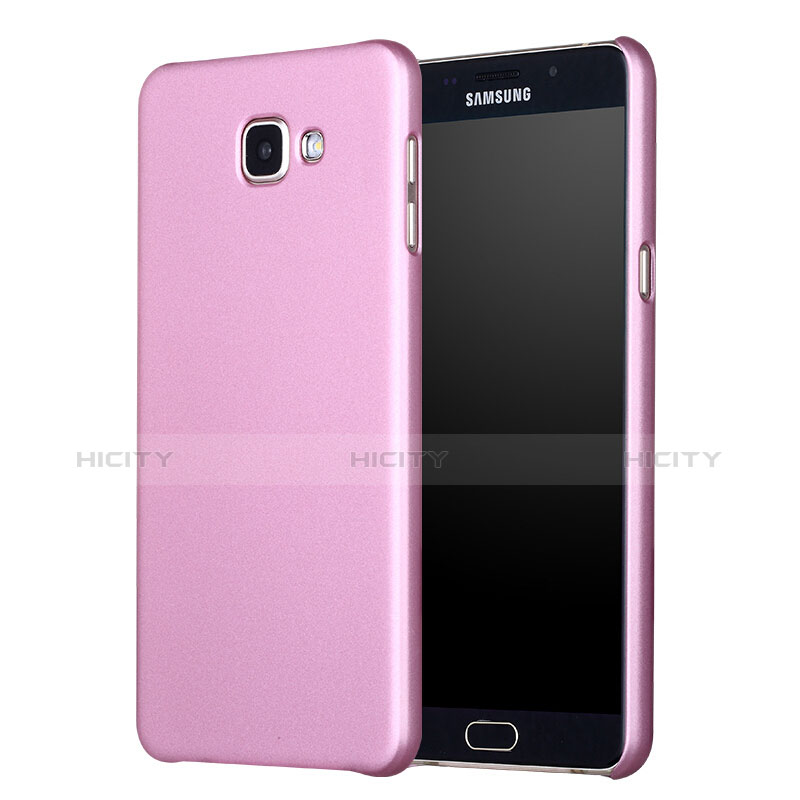 Funda Dura Plastico Rigida Mate M01 para Samsung Galaxy A7 (2017) A720F Oro Rosa