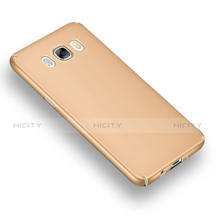 Funda Dura Plastico Rigida Mate M01 para Samsung Galaxy J5 (2016) J510FN J5108 Oro