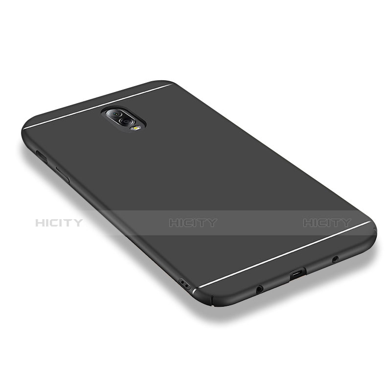 Funda Dura Plastico Rigida Mate M01 para Samsung Galaxy J7 Plus Negro