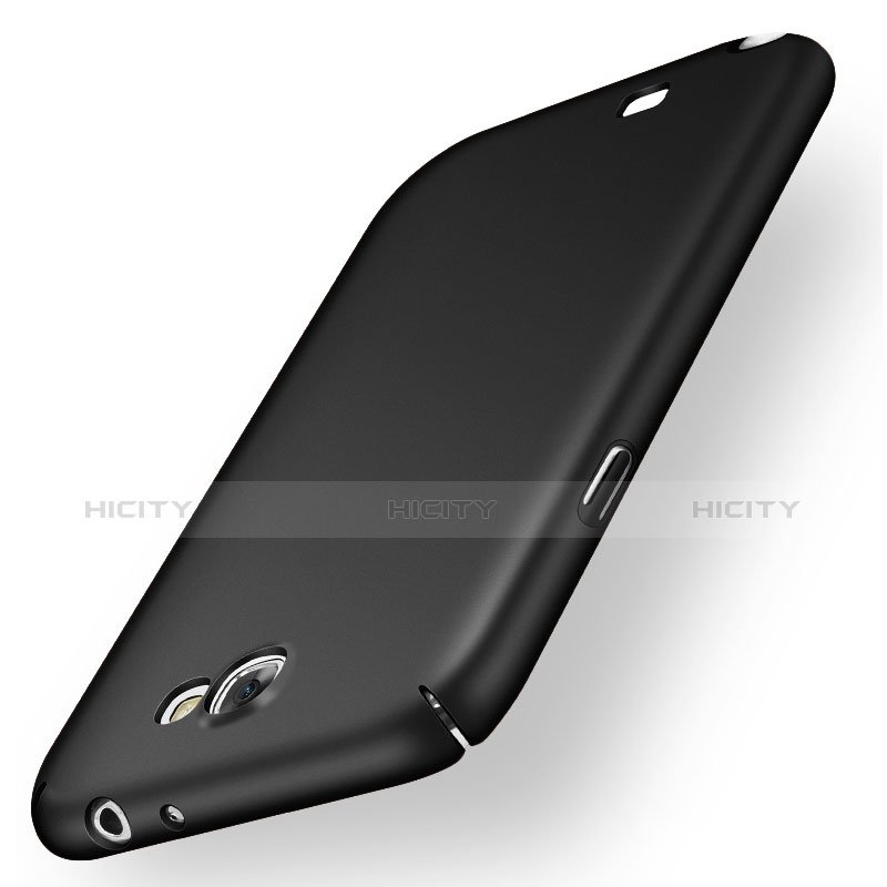 Funda Dura Plastico Rigida Mate M01 para Samsung Galaxy Note 2 N7100 N7105 Negro