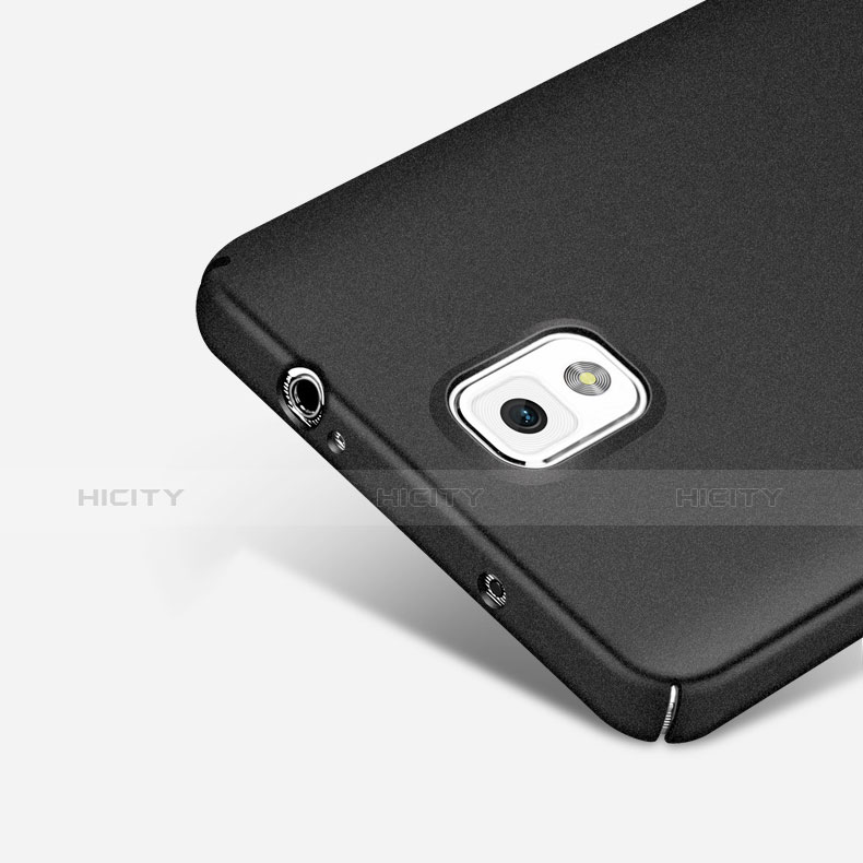 Funda Dura Plastico Rigida Mate M01 para Samsung Galaxy Note 3 N9000 Negro