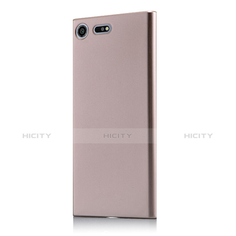 Funda Dura Plastico Rigida Mate M01 para Sony Xperia XZ Premium Oro Rosa