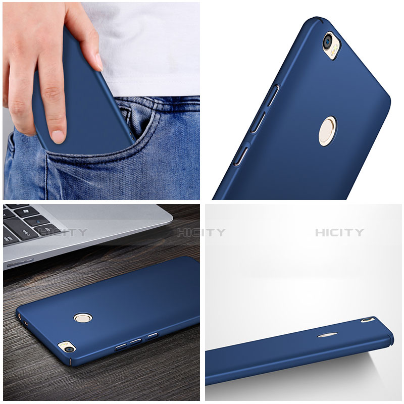 Funda Dura Plastico Rigida Mate M01 para Xiaomi Mi Max Azul