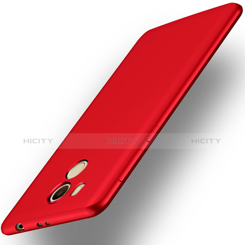 Funda Dura Plastico Rigida Mate M01 para Xiaomi Redmi 4 Prime High Edition Rojo