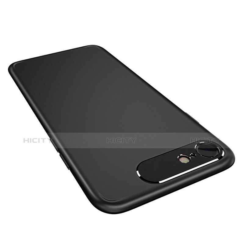 Funda Dura Plastico Rigida Mate M02 para Apple iPhone 7 Negro