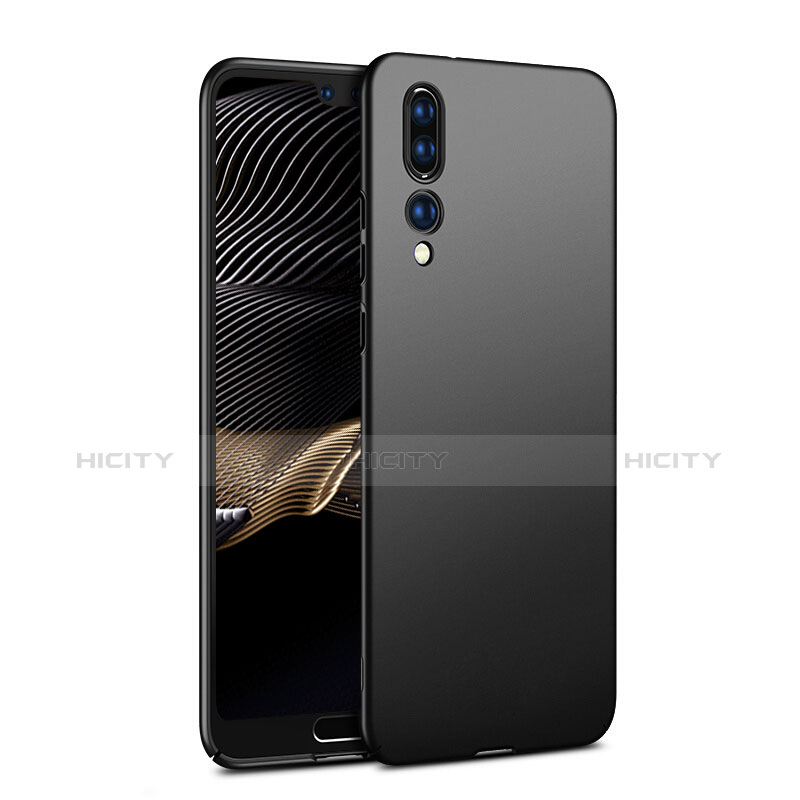 Funda Dura Plastico Rigida Mate M02 para Huawei P20 Pro Negro