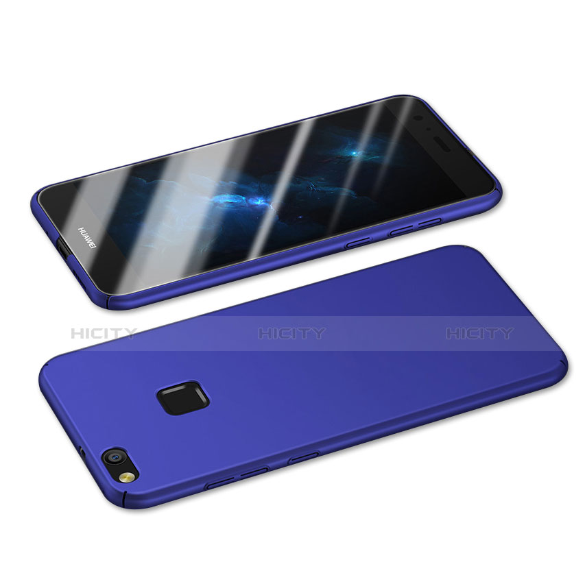 Funda Dura Plastico Rigida Mate M02 para Huawei P8 Lite (2017) Azul