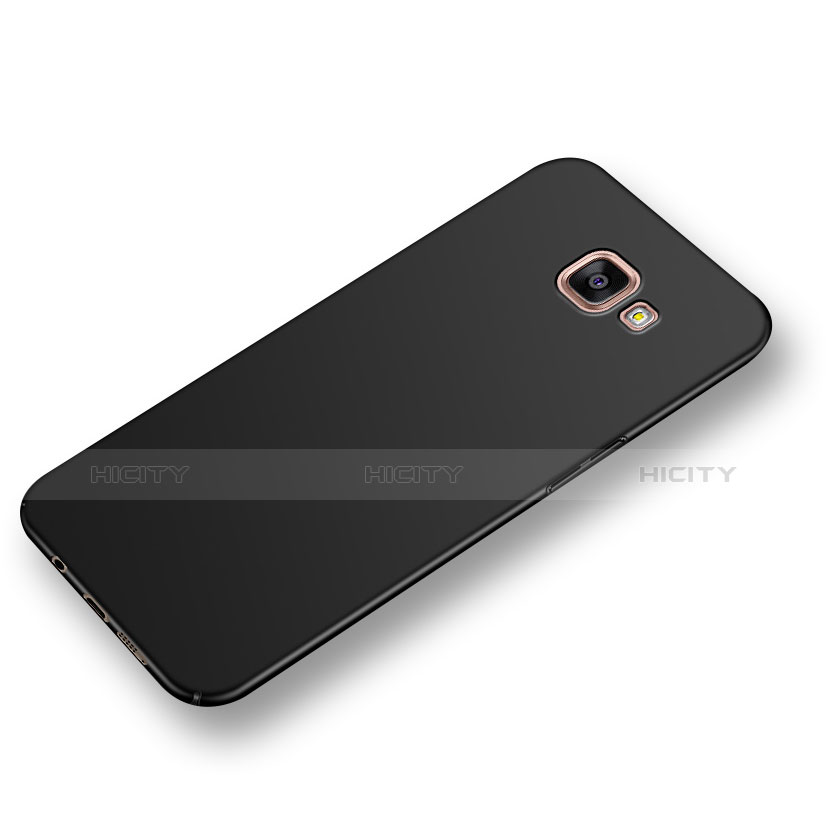 Funda Dura Plastico Rigida Mate M02 para Samsung Galaxy A7 (2016) A7100 Negro