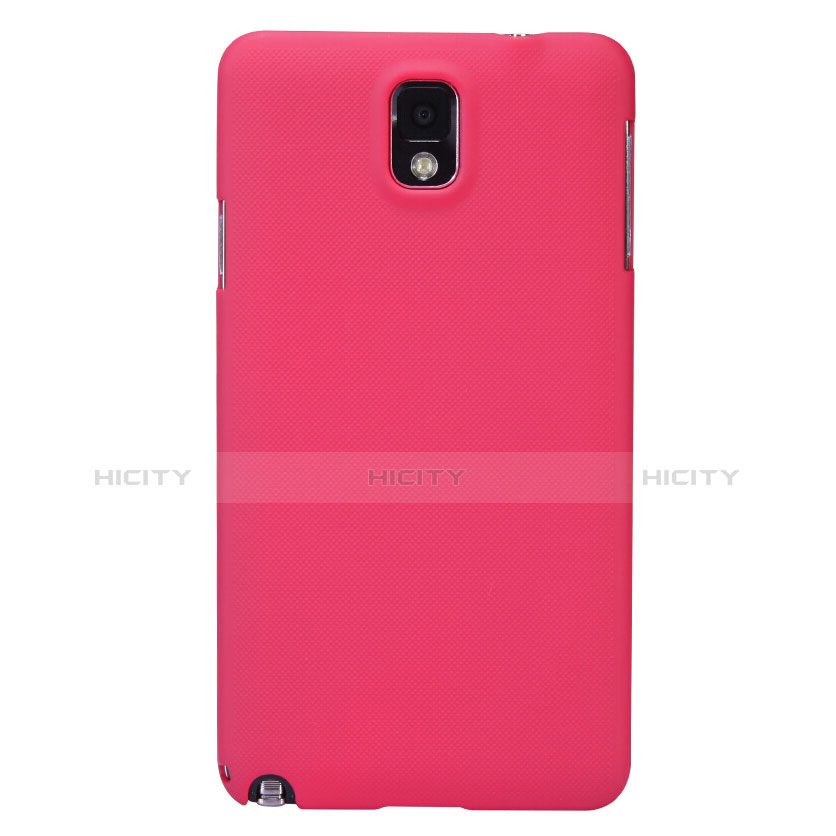 Funda Dura Plastico Rigida Mate M02 para Samsung Galaxy Note 3 N9000 Rojo