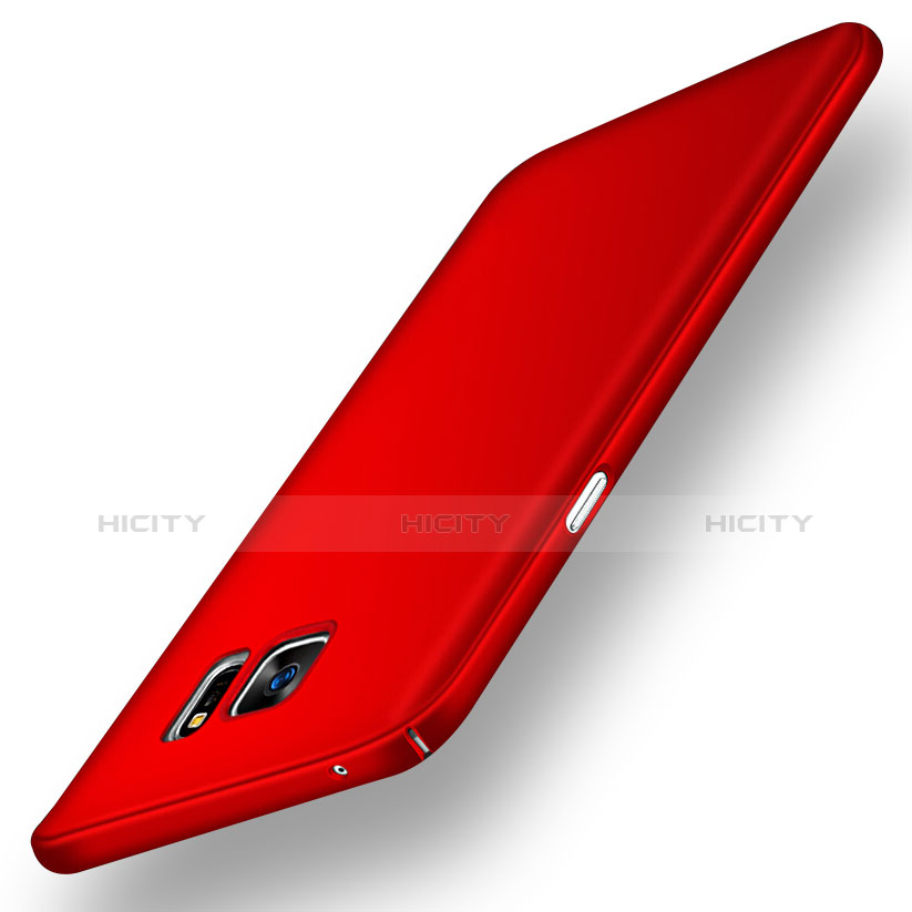 Funda Dura Plastico Rigida Mate M02 para Samsung Galaxy Note 5 N9200 N920 N920F Rojo