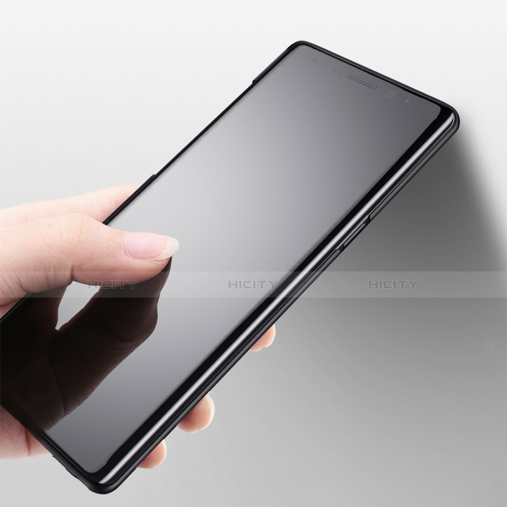 Funda Dura Plastico Rigida Mate M02 para Samsung Galaxy Note 8 Duos N950F Negro