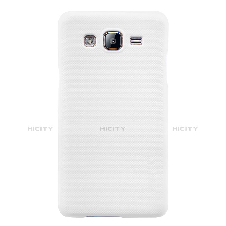 Funda Dura Plastico Rigida Mate M02 para Samsung Galaxy On5 G550FY Blanco