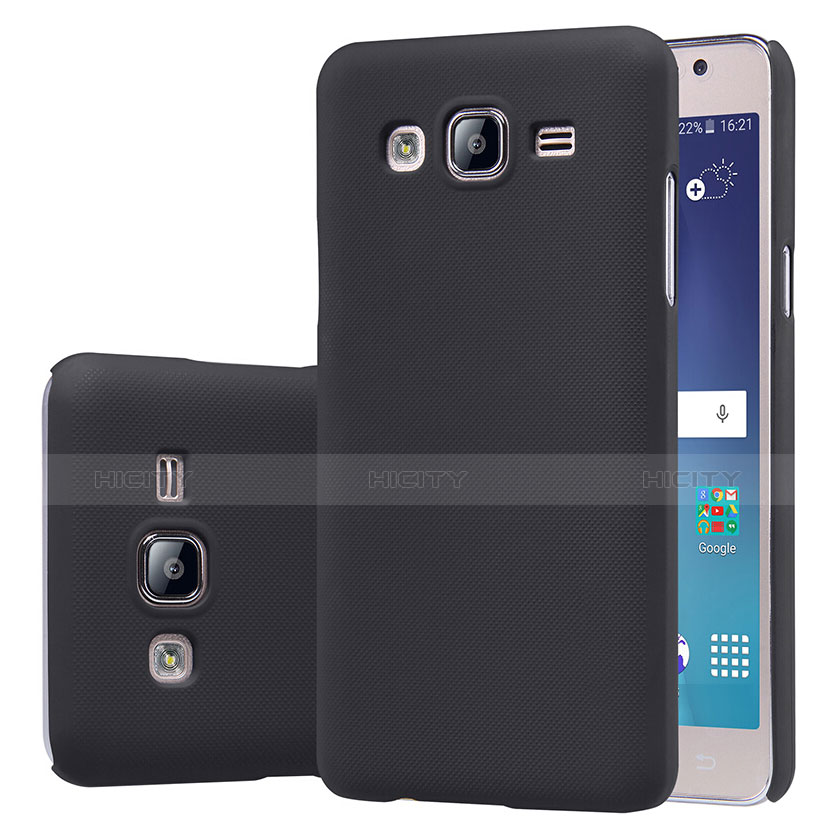 Funda Dura Plastico Rigida Mate M02 para Samsung Galaxy On5 G550FY Negro