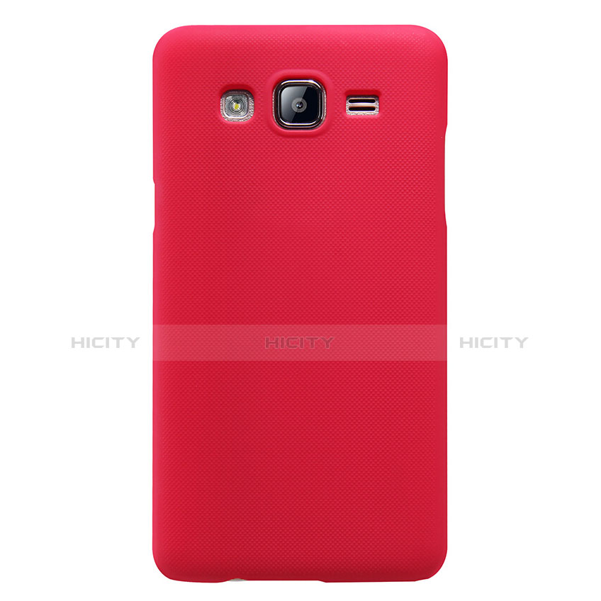 Funda Dura Plastico Rigida Mate M02 para Samsung Galaxy On5 Pro Rojo