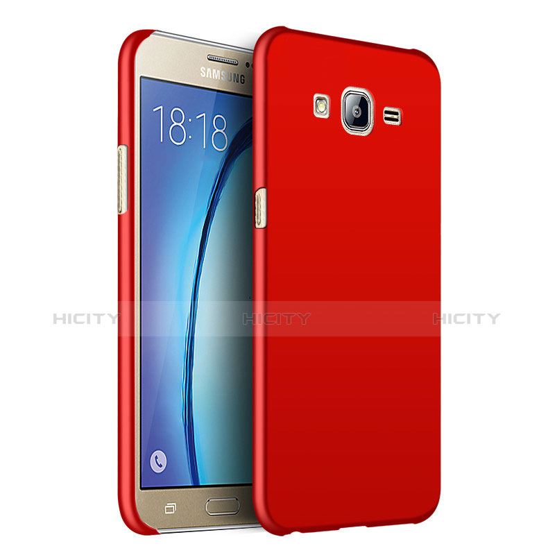 Funda Dura Plastico Rigida Mate M02 para Samsung Galaxy On7 Pro Rojo