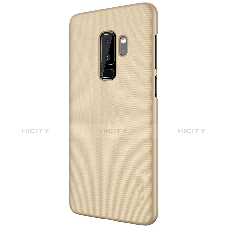 Funda Dura Plastico Rigida Mate M02 para Samsung Galaxy S9 Plus Oro