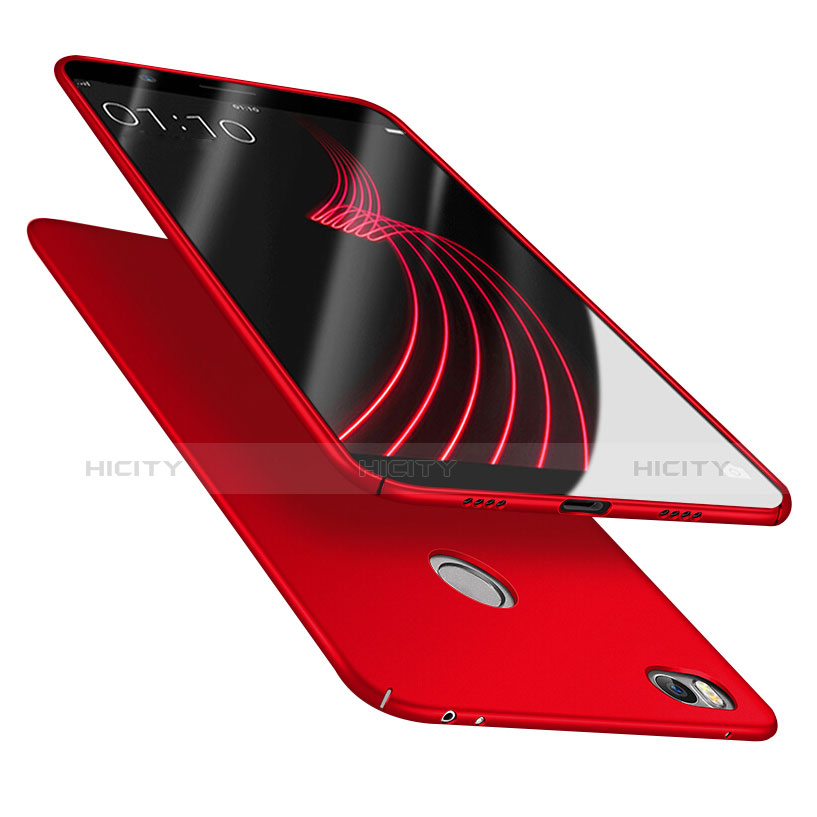 Funda Dura Plastico Rigida Mate M02 para Xiaomi Mi 4S Rojo