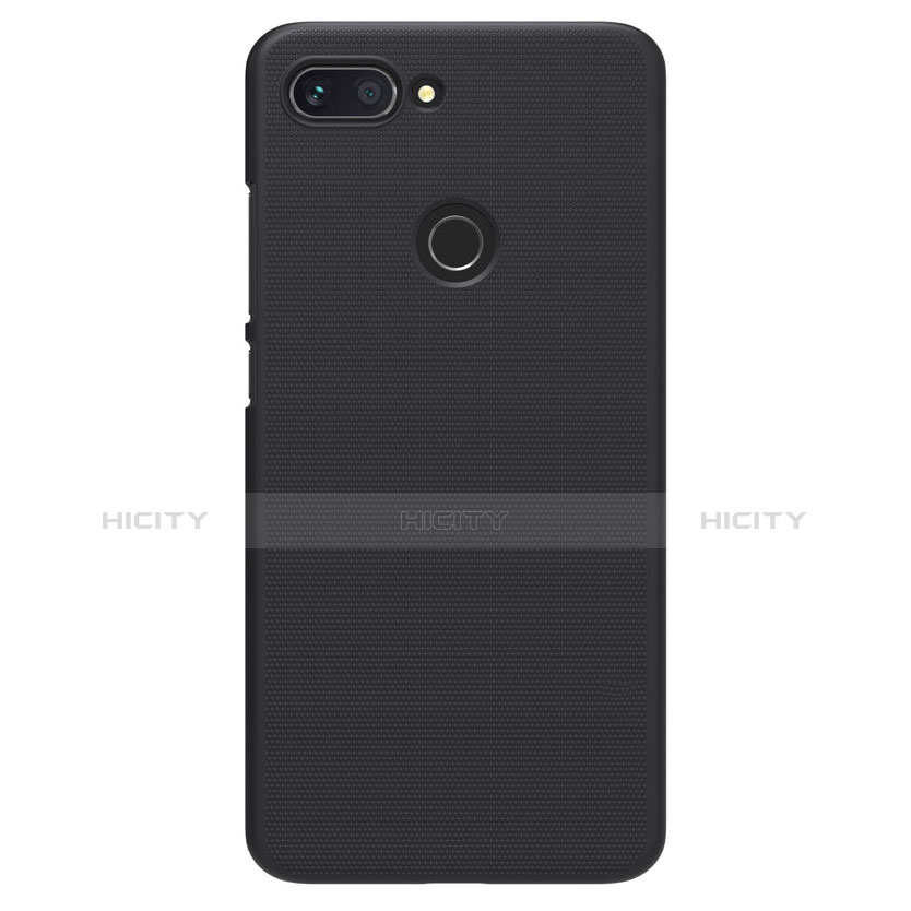 Funda Dura Plastico Rigida Mate M02 para Xiaomi Mi 8 Lite Negro