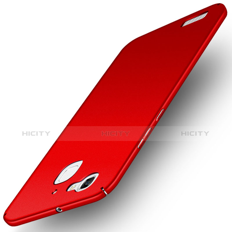 Funda Dura Plastico Rigida Mate M03 para Huawei G8 Mini Rojo