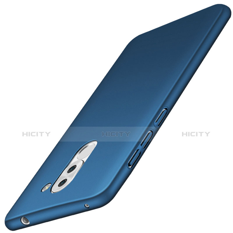 Funda Dura Plastico Rigida Mate M03 para Huawei Honor 6X Azul
