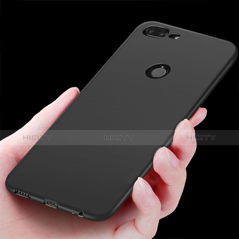 Funda Dura Plastico Rigida Mate M03 para Huawei Honor 9 Lite Negro