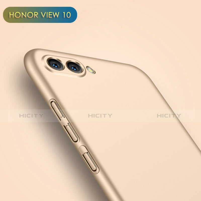 Funda Dura Plastico Rigida Mate M03 para Huawei Honor View 10 Oro