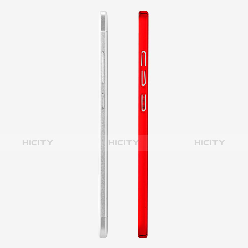 Funda Dura Plastico Rigida Mate M03 para Huawei P8 Lite Smart Rojo